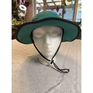 REI Co-op Kids Sun Hat 4-7Y Green Wide Brim Hiking Outdoor Hat